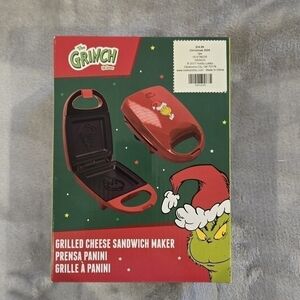 New Dr. Seuss The Grinch Grilled Cheese Sandwich Maker